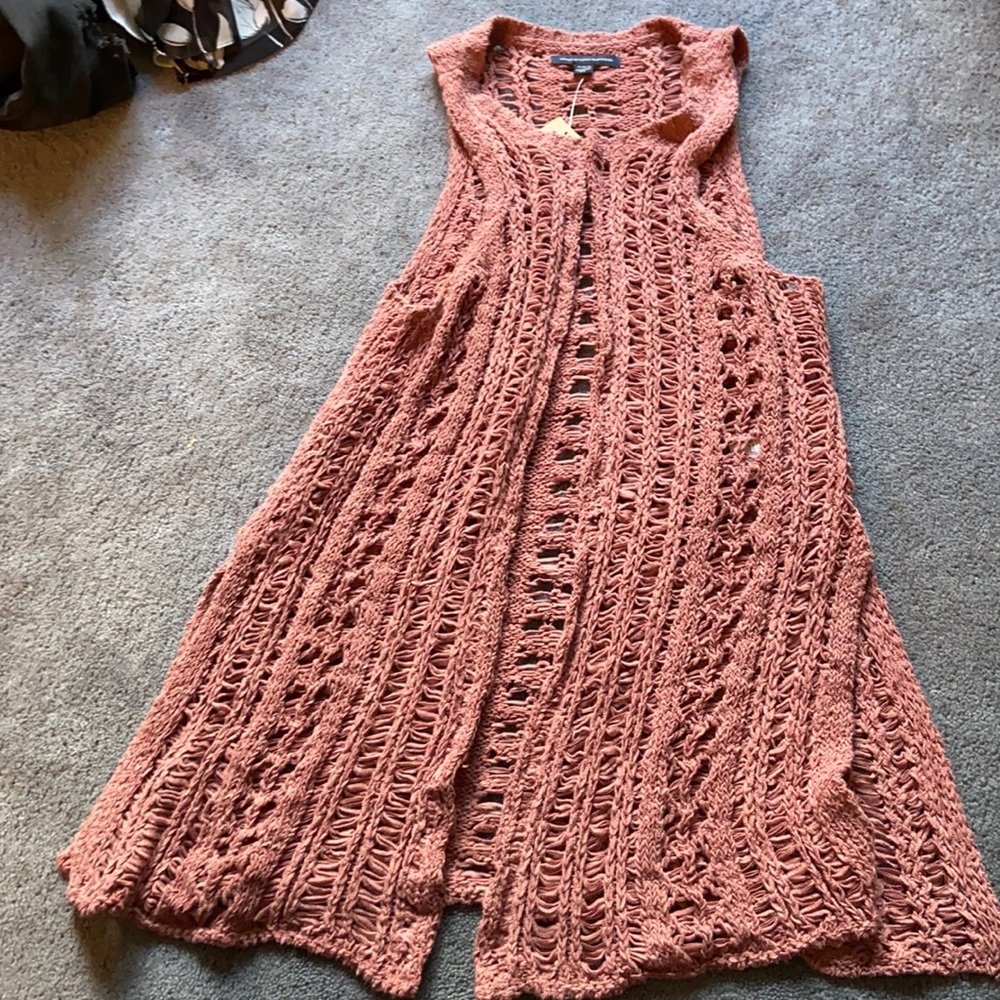 AMERICAN EAGLE OUTFITTERS • Tank top cardigan